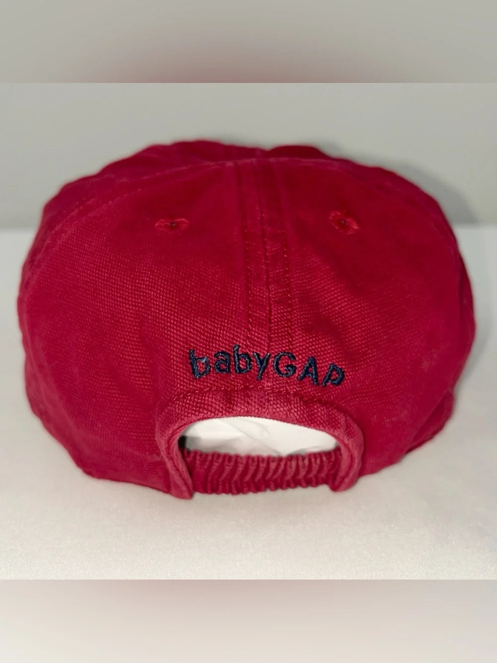 Baby Gap Red American Flag Patch Cotton Cap 2-4 Years